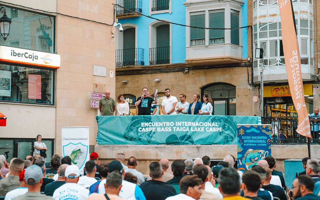 Presentación de la 32ª edición del Encuentro Internacional Caspe Bass-Taiga Lake Caspe / Cedida