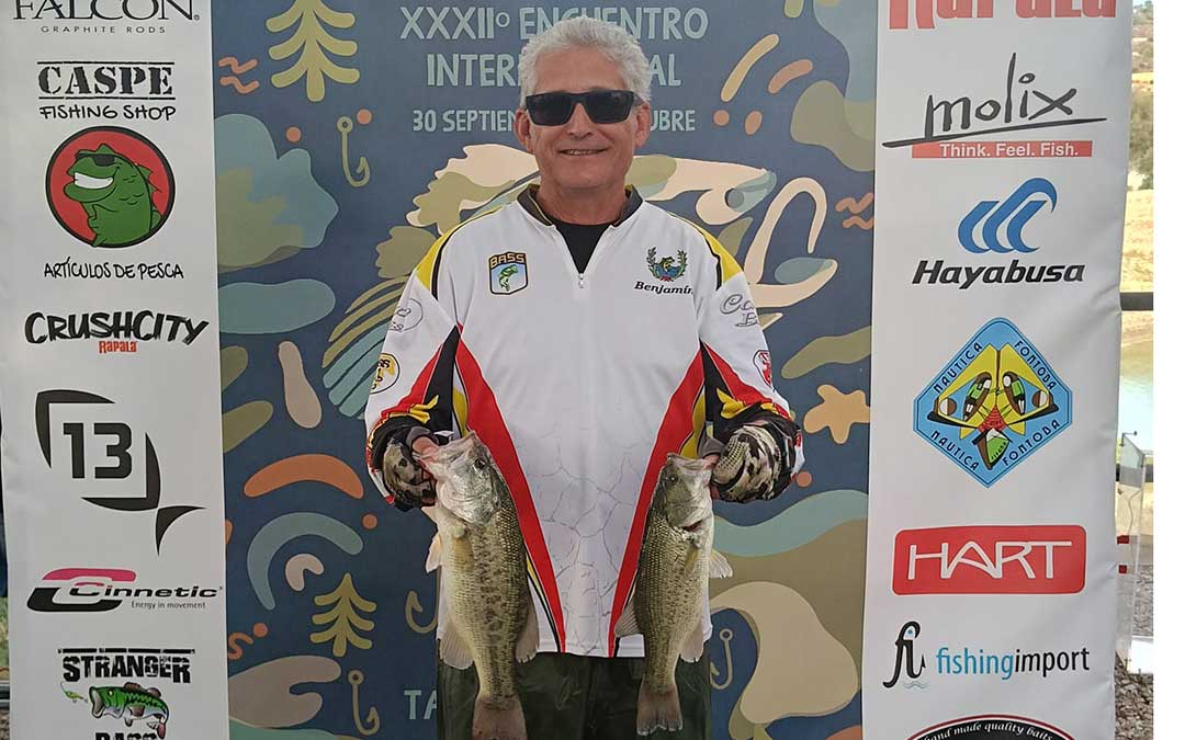 Benjamín Moreno tras finalizar la primera manga / Cedida