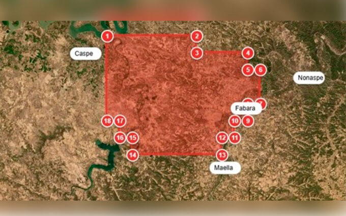 El Grupo Socialista caspolino exige explicaciones a la DGA ante el proyecto de almacenamiento de CO₂ 'Caspe Mayals'
