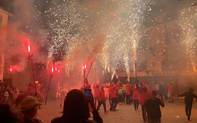 El fuego protagoniza la tercera edición del Kodofest de La Codoñera