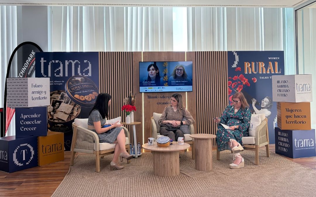 Inmaculada de Francisco y Jessica Fernández en la jornada en Technopark organizada por el IAM./ A.Z.