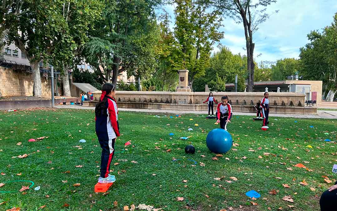 La Glorieta ha sido el lugar en el que se ha celebrado esta jornada sobre el uso consciente del agua./ G.R.