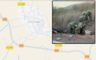 Dos heridos en un aparatoso accidente entre un tractor y un coche en el desvío a La Fresneda de la A-231