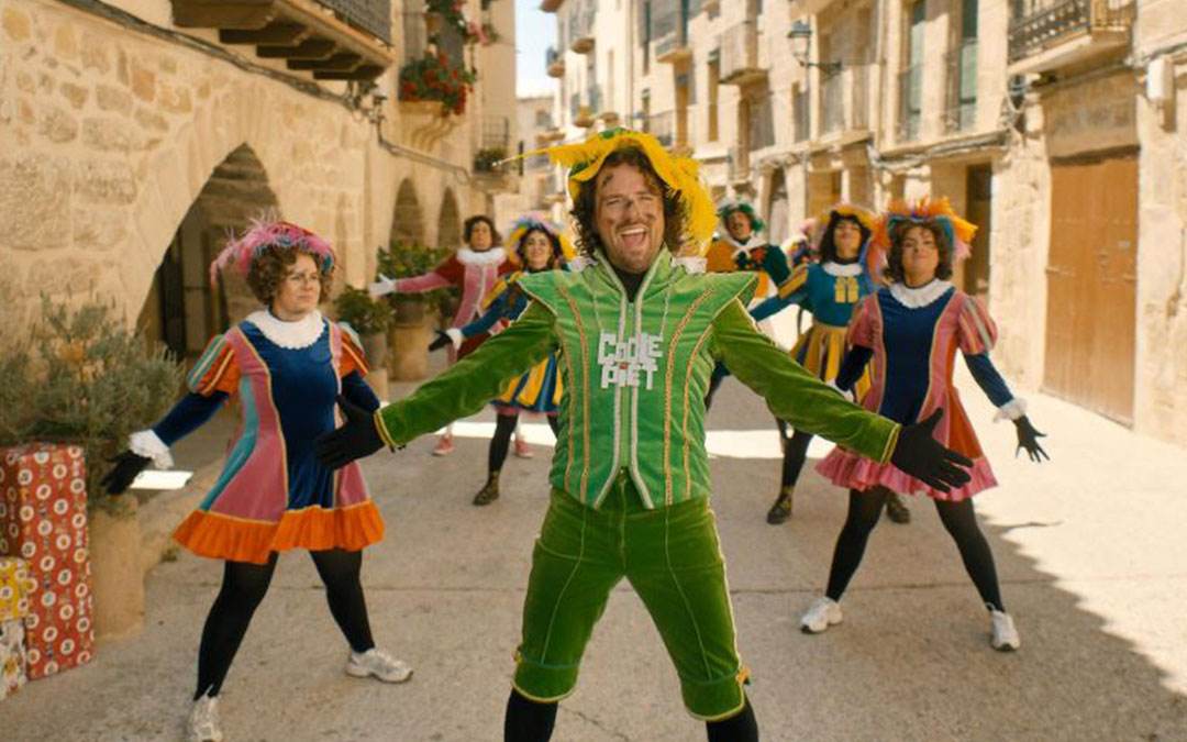 La Fresneda en el Matarraña, escenario de la película meerlandesa 'De Club van Sinterklaas film: Paniek in het Pietendorp'. / LC