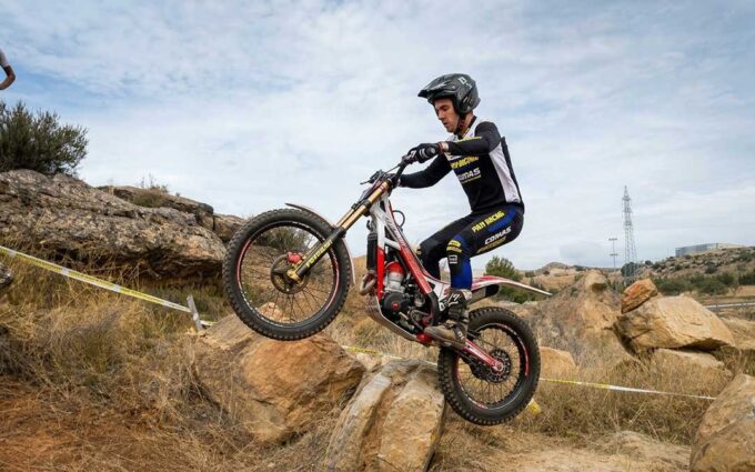 Jordi Sanjuán y Jaime Mir se imponen en el Campeonato de Aragón de Trial en Motorland