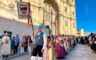 Alcañiz honra a la Virgen del Pilar entre jotas, flores y abanicos por el calor