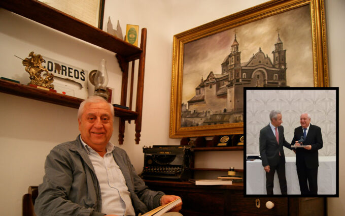 El samperino Alejandro Abadía lleva Aragón a lo más alto al ganar la Clase Maestra en Historia Postal, máximo galardón de la filatelia española