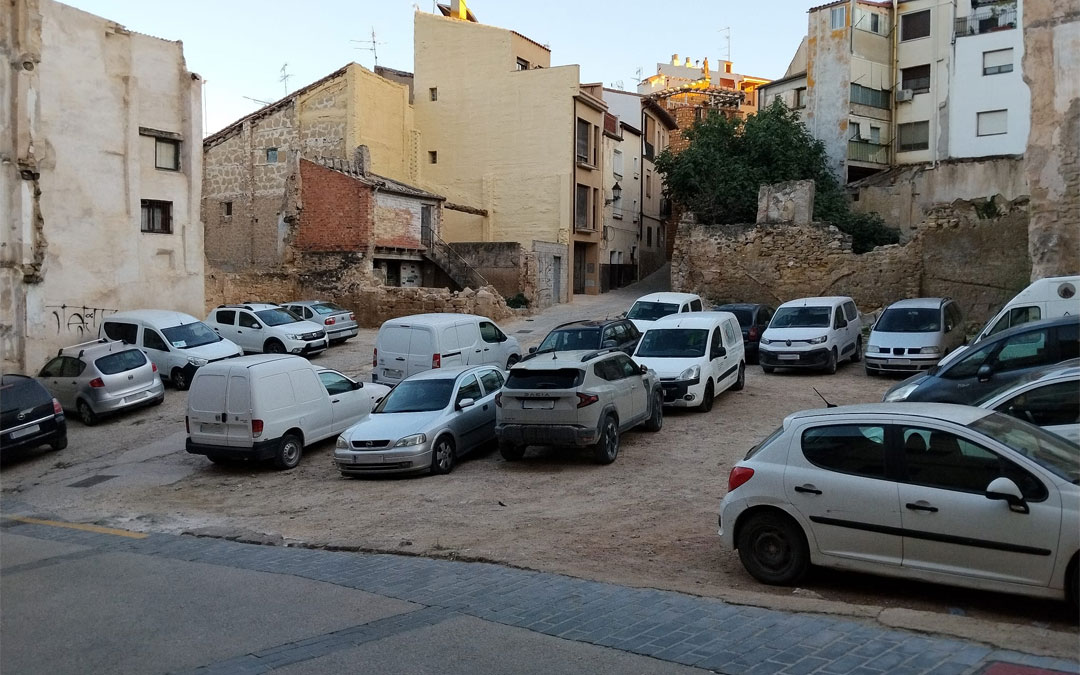 La calle Sor María Francisca de Alcañiz./ G.R.