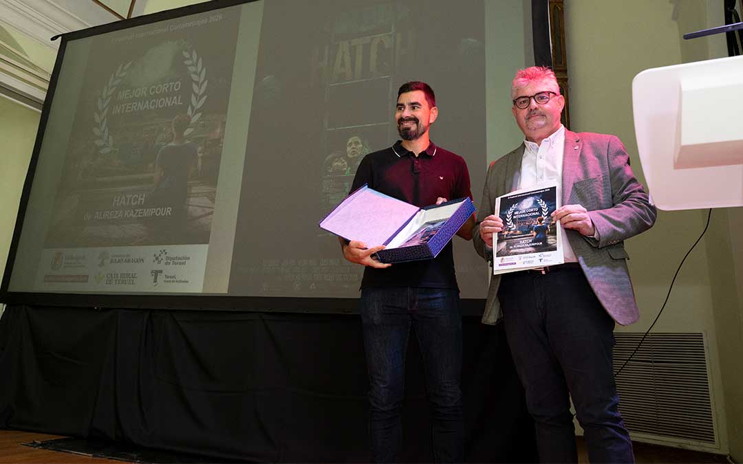 El premio al Mejor Cortometraje Internacional 2026 ha sido para 'Hatch' (Escotilla), de Alireza Kazemipou / Nebulosa Gráfica