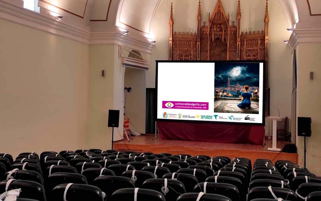 Festival Cortometrajes de Valdealgorfa./Santiago Sáenz