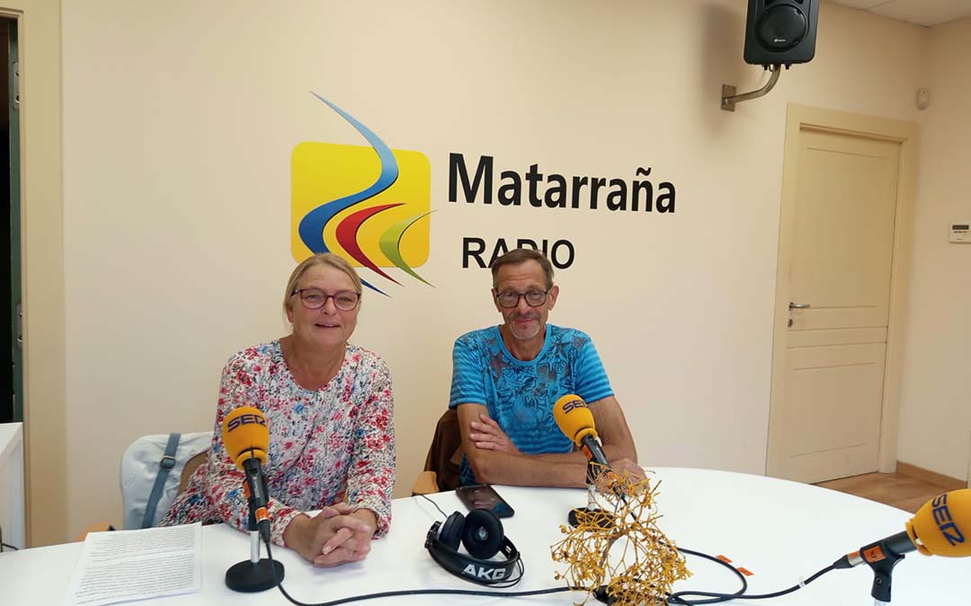 Anita y Hubb Ruijgt, visitan nuestro estudio./M.J. Salvador