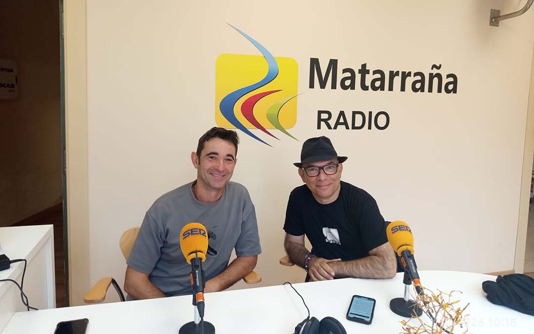 Ricardo Gallardo y Manuel Gallardo, creadores de la colección RiMa, visitan nuestro estudio./M.J. Salvador