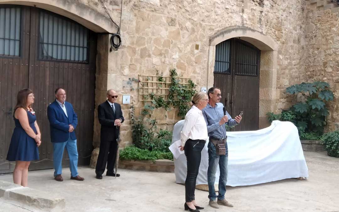 El acto realizado para presentar oficialmente el nuevo banco / Cedida