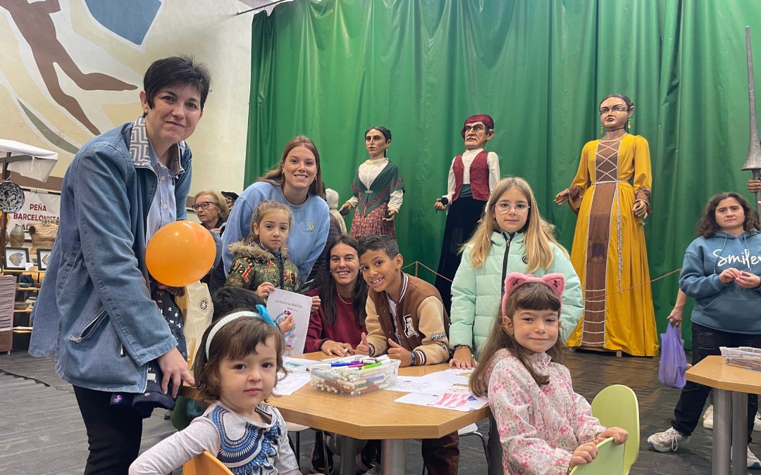 Rincón infantil de la feria./ S.F.
